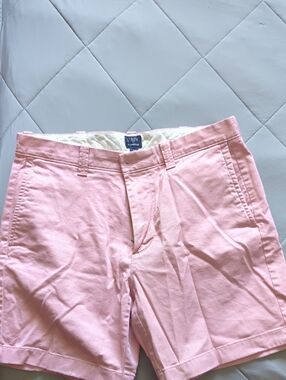 J. Crew Light Pink Men's Chino Shorts